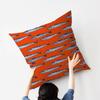 Colorful Sardine Lobster Fish Ocean Animal Pillow Cover For Bedroom Room And Living Room Sofa Decorative Cushion Cover