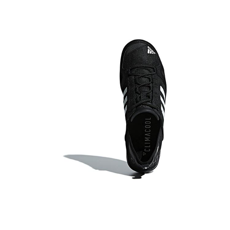 adidas Climacool Daroga Two 13 Profesjonalna Tkanina Siateczkowa Skóra Syntetyczna Oddychające Niskie Buty do Biegania Trampki Unisex Czarne Białe Q21031