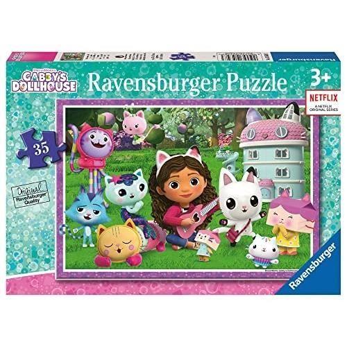 Puzzle - RAVENSBURGER - Gabby's Dollhouse - 35 Pièces - Pour Enfants À Partir De 3 Ans - Intérieur