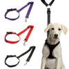 Pet Car Seat Belt, Dog Leash Elastic Reflective Bungee Rope, Nylon Cat Safety Belt, 1PC