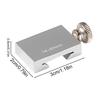 Steel Ruler Limit Block Measuring Rulers Positioner Adjustable Measuring Intuitive simple Marking Gauge Carpentry hand Tool
