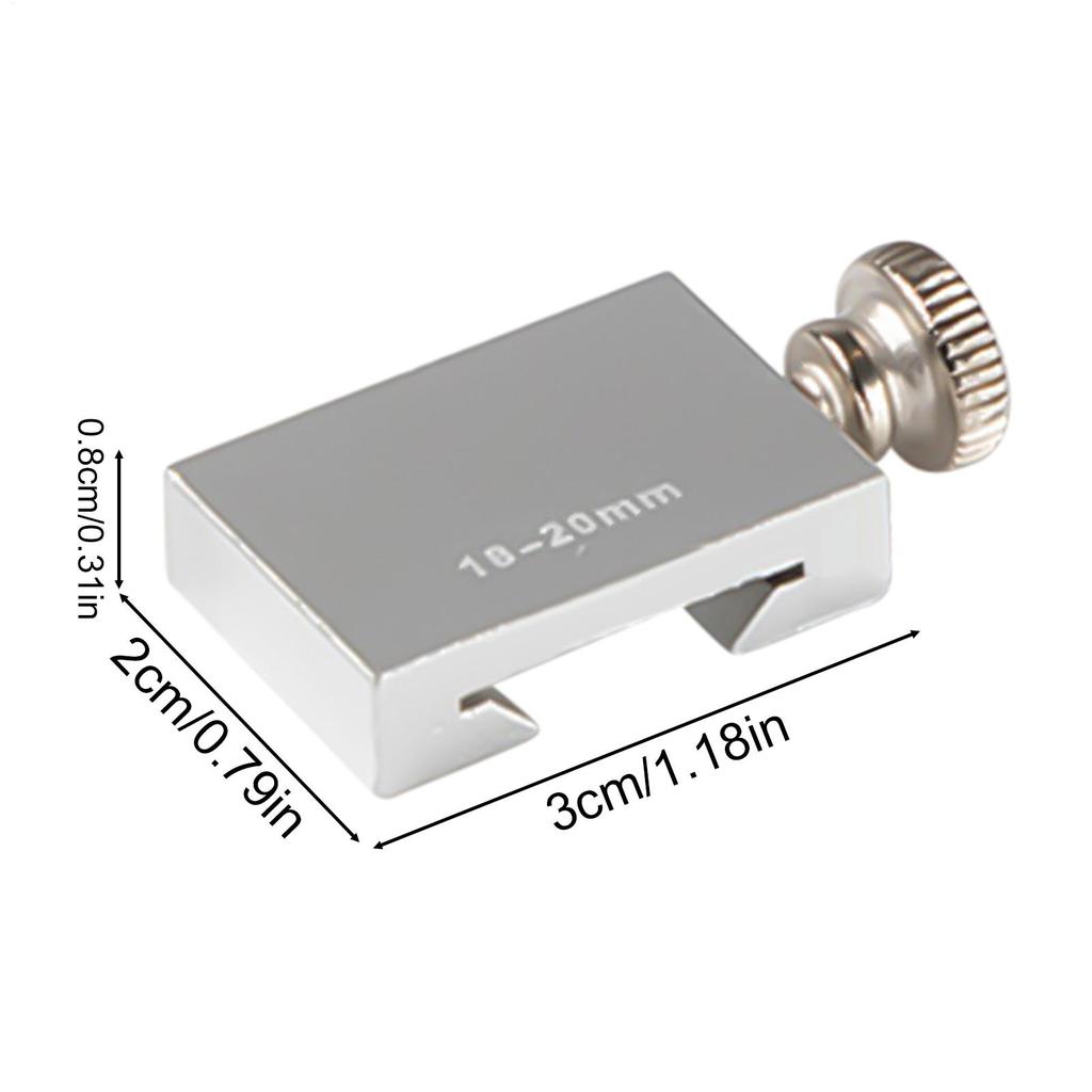 Steel Ruler Limit Block Measuring Rulers Positioner Adjustable Measuring Intuitive simple Marking Gauge Carpentry hand Tool