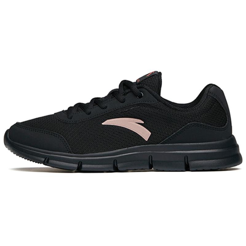 

Anta Running Collection Anti-Slip Wear-Resistant Breathable Lightweight Low-Top Running Shoes Women s Black Sneakers 12535579S-15 36.5