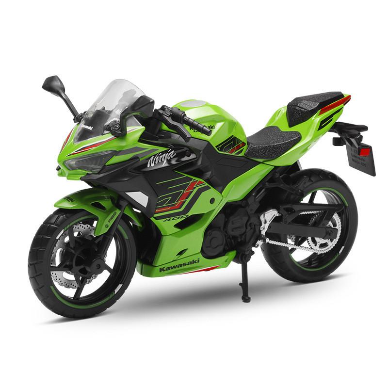 Simulation Kawasaki Alloy Ninja Motorcycle Model Toy For Play Display And