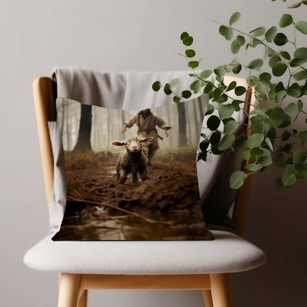 Holy Religious Belief God Jesus and Holy Spirit Pillow Anime Pillow Sofa Bed Head Pillow Cover Cushion Cover Fashion