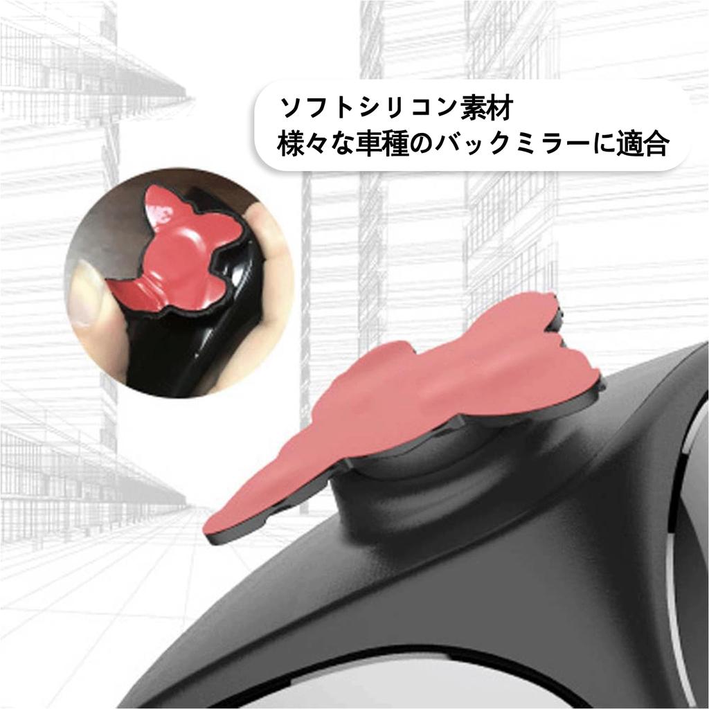 GrnArt Car Auxiliary Mirror 360 Degree Angle Adjustable Car Auxiliary Side Mirror Secondary Mirror