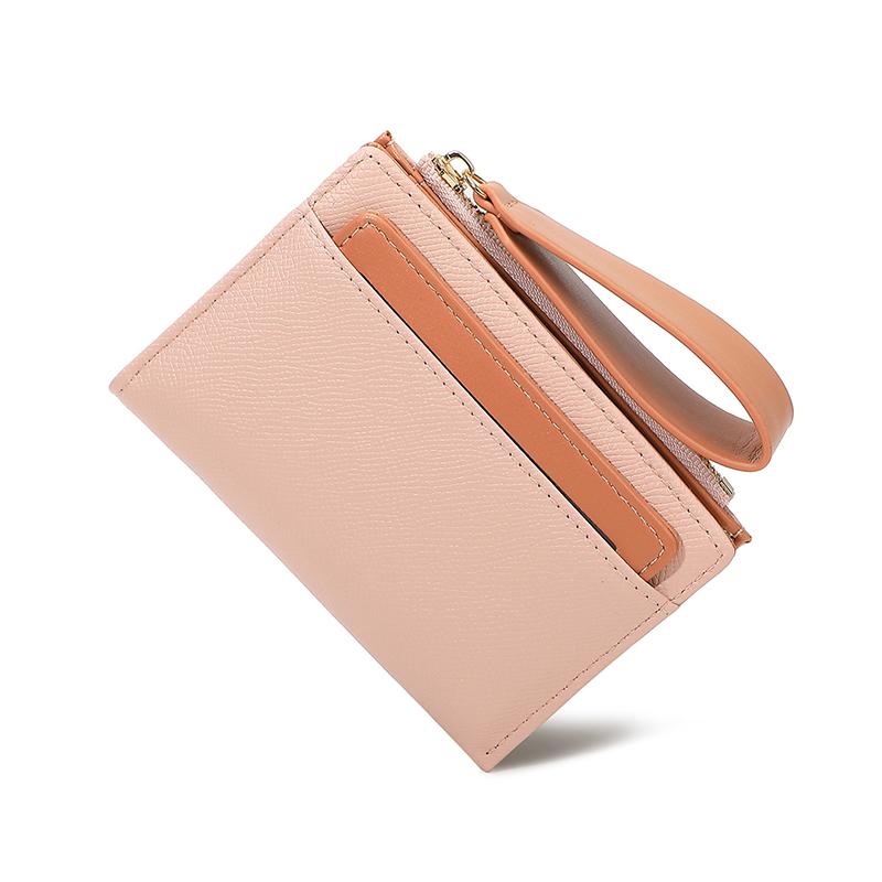 New Design Women'S Short Wallet With 8 Card Slots & Zipper Coin Pocket - Blocking Multi-Function Purse