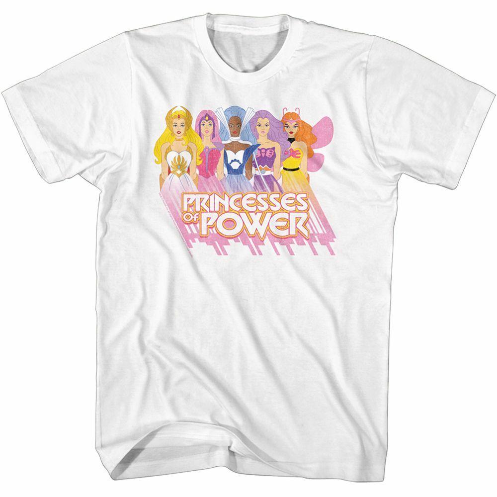 Masters of the Universe Princesses White Adult T-Shirt Mens Womens Tees Top