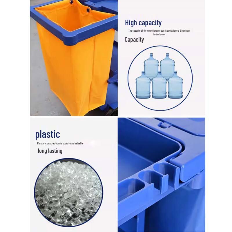Yingbai Multi-functional Industrial Cleaning Cart