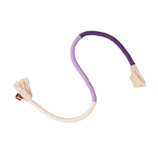 

Кошачья жевательная веревочная игрушка Хлопковая веревка Игрушка для прорезывания зубов котят с кошачьей мятой Интерактивная кошачья дразнилка для домашних кошек Котят Уход за зубами и снятие стресса