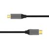 Conversor adaptador de cabo USB Type C para Mini DisplayPort DP 4K 6FT para MacBook