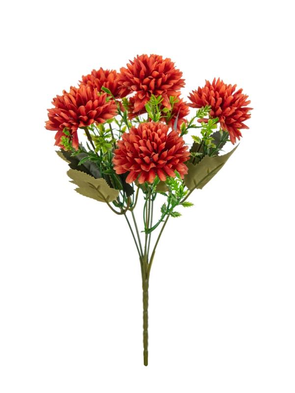 Artificial Flowers Silk Ball Chrysanthemum Home Room Wedding Wreath Bridal Bouquets Decor Valentine Outdoor Yard Garden DIY Gift