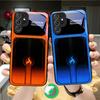 Dazzling Purple Flames Suitable For Samsung Galaxy S25 Ultra S20 FE S21 S22+ S23 Plus S24 S26 Edge Magnetism Glass Phone Casee