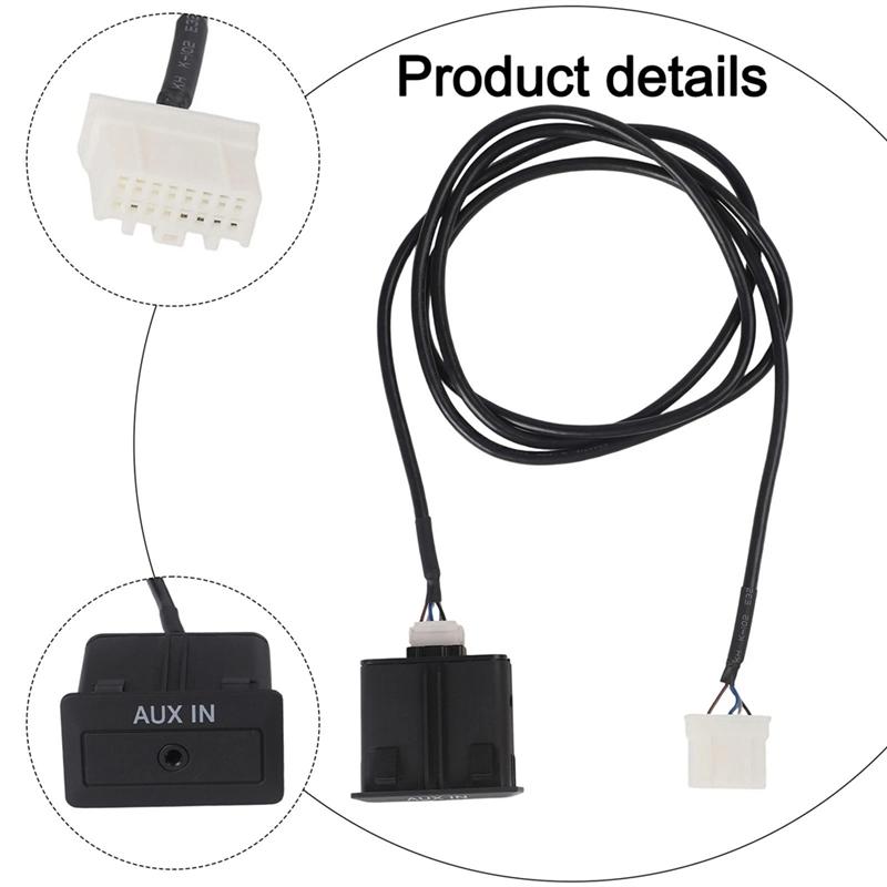 TD74-66-DFX 16 Pin Car Audio Interface For Mazda CX-9 2006-2012 For Mazda 3 2009-2012 AUX Adapter Stereo Adaptor Socket