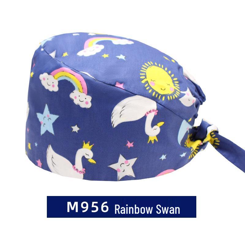 Operationsmössa för män och kvinnor – Ren bomull, Idealisk för tandsköterskor och läkare på operationssalar