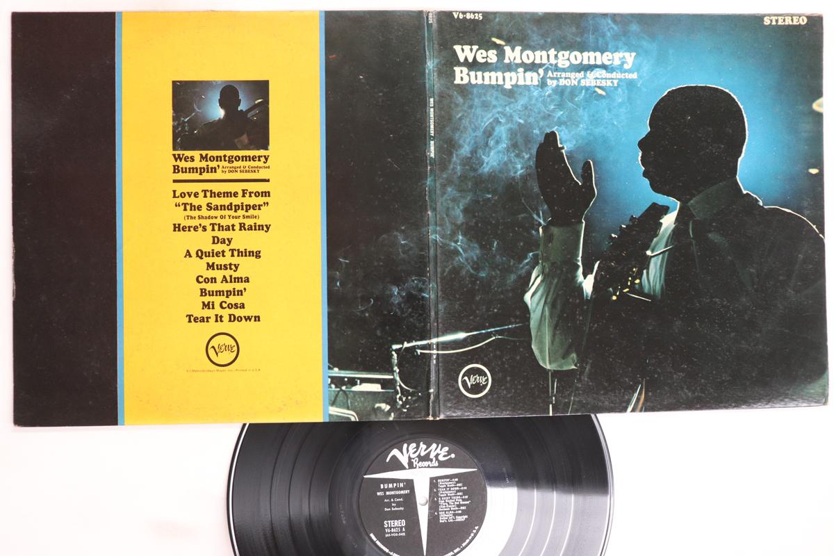 

LP Record WES MONTGOMERY - Bumpin V68625 VERVE US Jazz Used