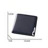 White Wallet, Short Small Leather Clip, College Student Thin Youth Multi-card Mini Wallet, Simple