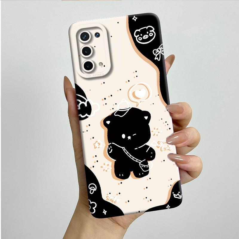 For OPPO A74 5G A54 5G Case A93 5G Capa Silicone Soft Phone Funda CPH2197 CPH2195 CPH2263 Painted Printed Protective Back Cover