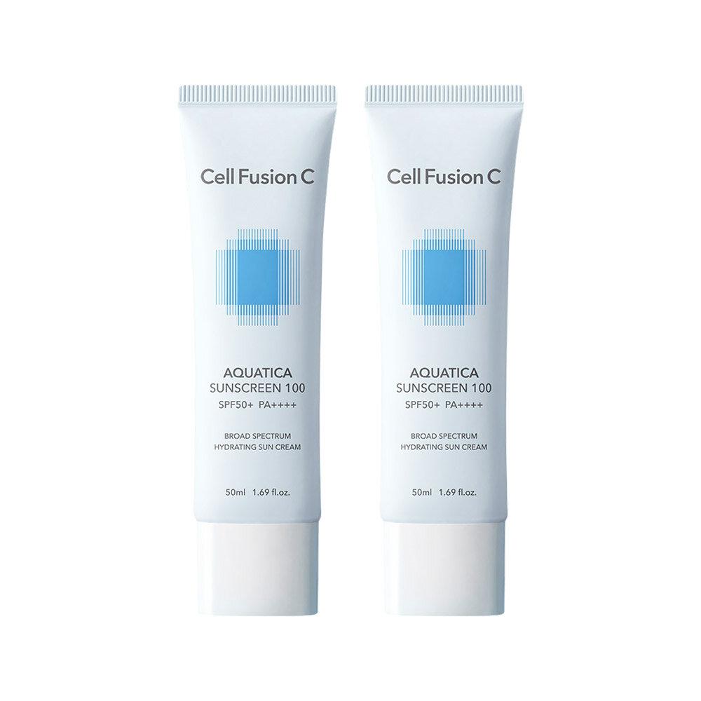 

Cell Fusion C Aquatica Sunscreen 100 50mlx2 Sunscreen UV Protection