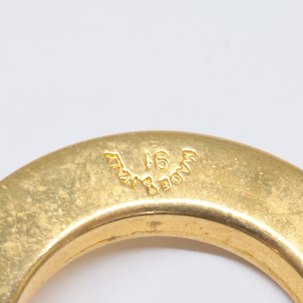 CELINE Bag Motif Charm Macadam Bracelet goldUsed