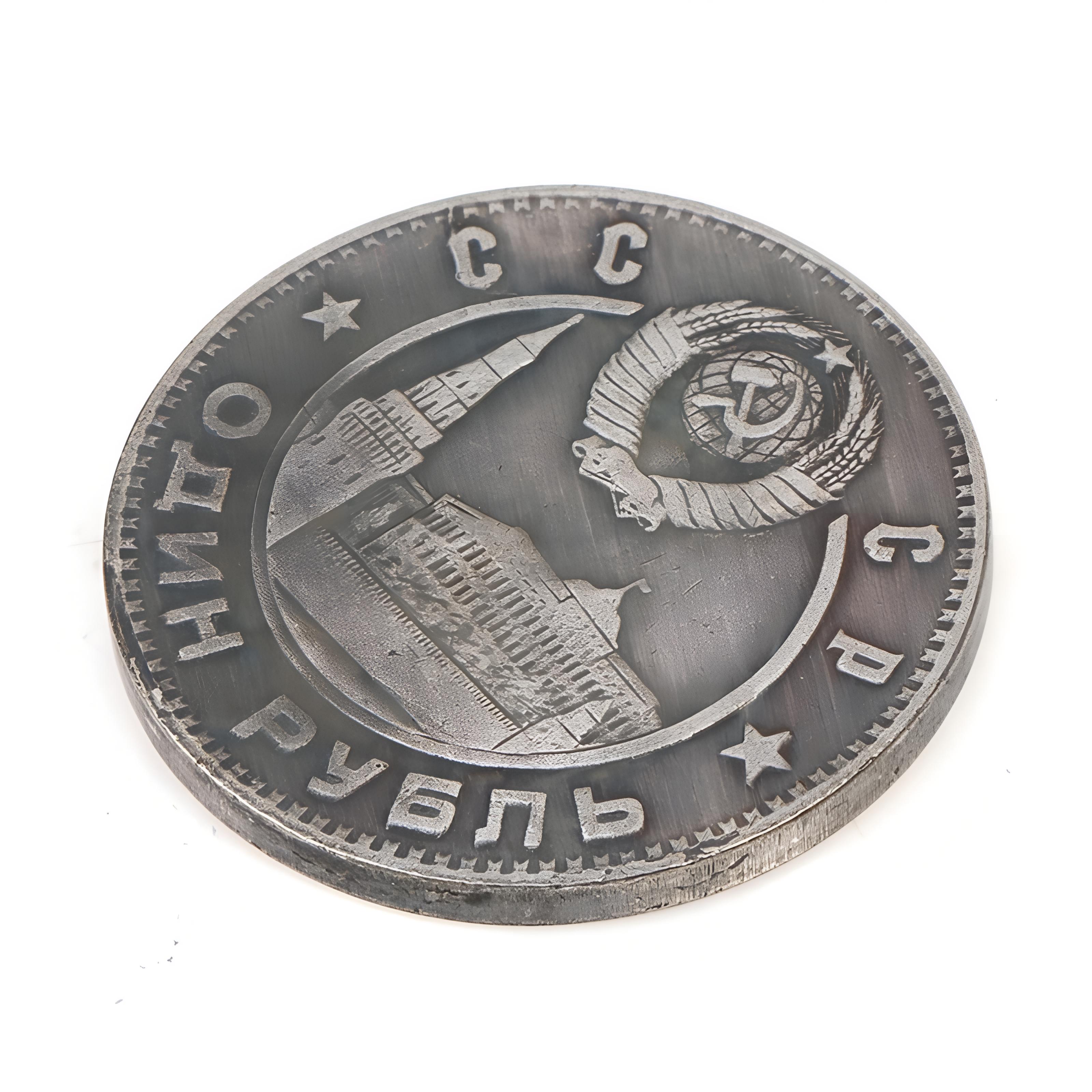 

1 шт. 1949 Профиль Ленина и Сталина Памятные монеты Медаль Монета