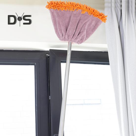 Kryt na koště z korálového sametu, rychleschnoucí, s vysokou absorpcí vody, elastický uzávěr, patentní uzávěr, hadřík na čištění koštěte