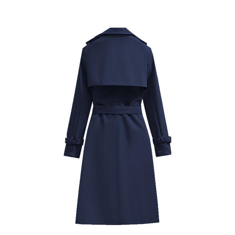 Frühling/Herbst 2025 Damen Koreanischer Stil Mittellange Lässige Windbreakerjacke