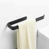 1PC Toilet Paper Holder Tissue Rack Wall Mounted Bathroom Kitchen Roll Holder Paper Tissue Rack Hook Modern Black Hanger