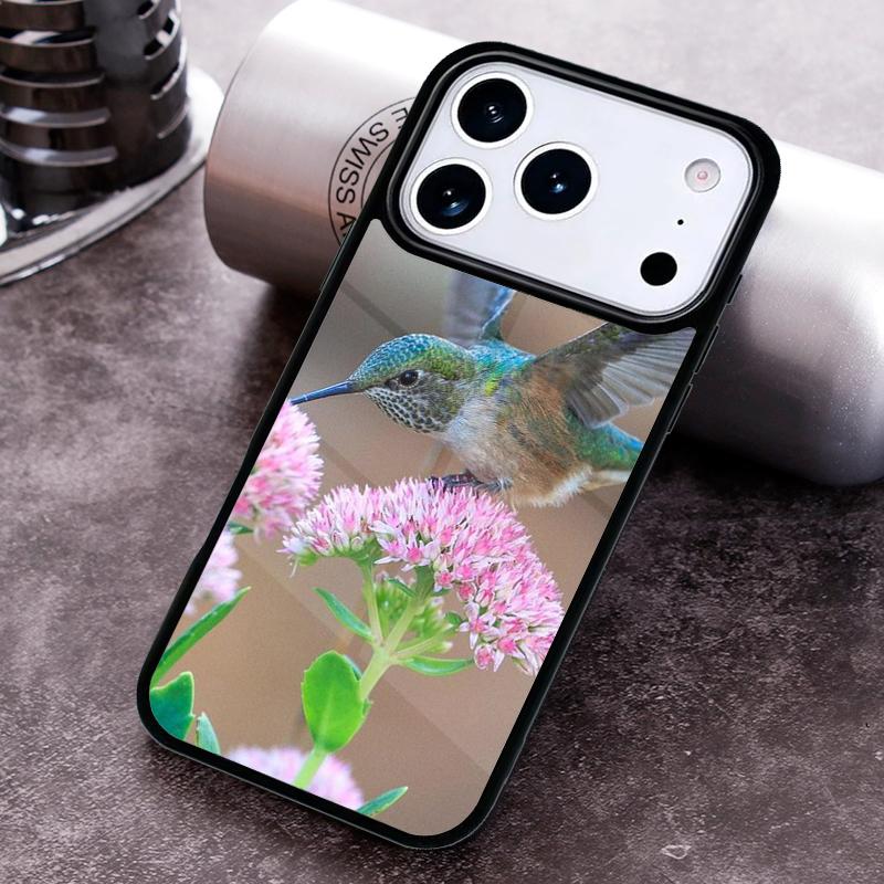 

Hummingbird soft Phone Case for iPhone 17 16 15 Pro Max Air 14 13 12 11 Plus Shockproof Cover iPhone 16e
