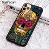 MaiYaCa Mexcian sugar skull Phone Case For iPhone 17 Air 16 16e 15 14 plus 11 12 13 pro max Shell Cover coque