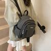 High-end fashion backpack women's new simple casual shoulder messenger bag bag versatile small backpack