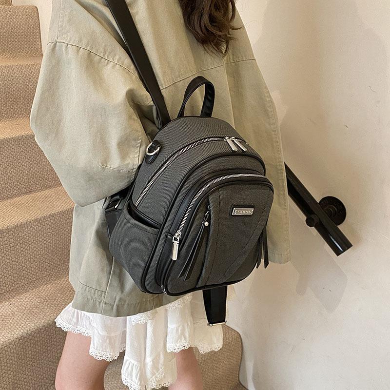 High-end Fashion Backpack Women's New Simple Casual Shoulder Messenger Bag Bag Versatile Small Backpack