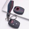 Key Fob Cover for Honda Accord Civic CR V CR Z with Keychain Anti-Scratch Surface Shockproof Structure Soft Grip Texture Easy Install