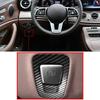 Aejask1 Styling Mouldings Car Accessories ABS Carbon Texture Handbrake Button Cover Trim For Mercedes Benz C E GLC Class W205 W213 X253