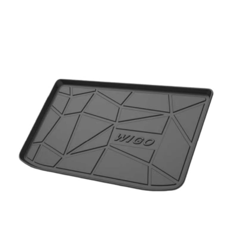 Toyota Wigo (2015-2023) Waterproof TPE Trunk Mat - Wear-resistant Tail Box Pad