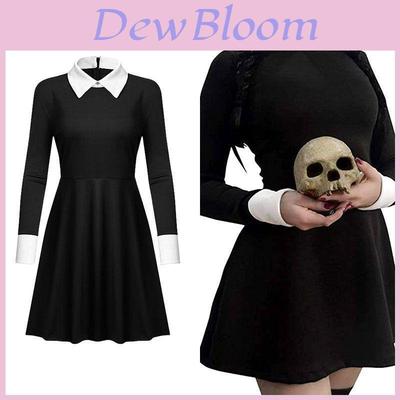 Stylish The Addams Family 2 Halloween Costume For Gothic Cosplay Party