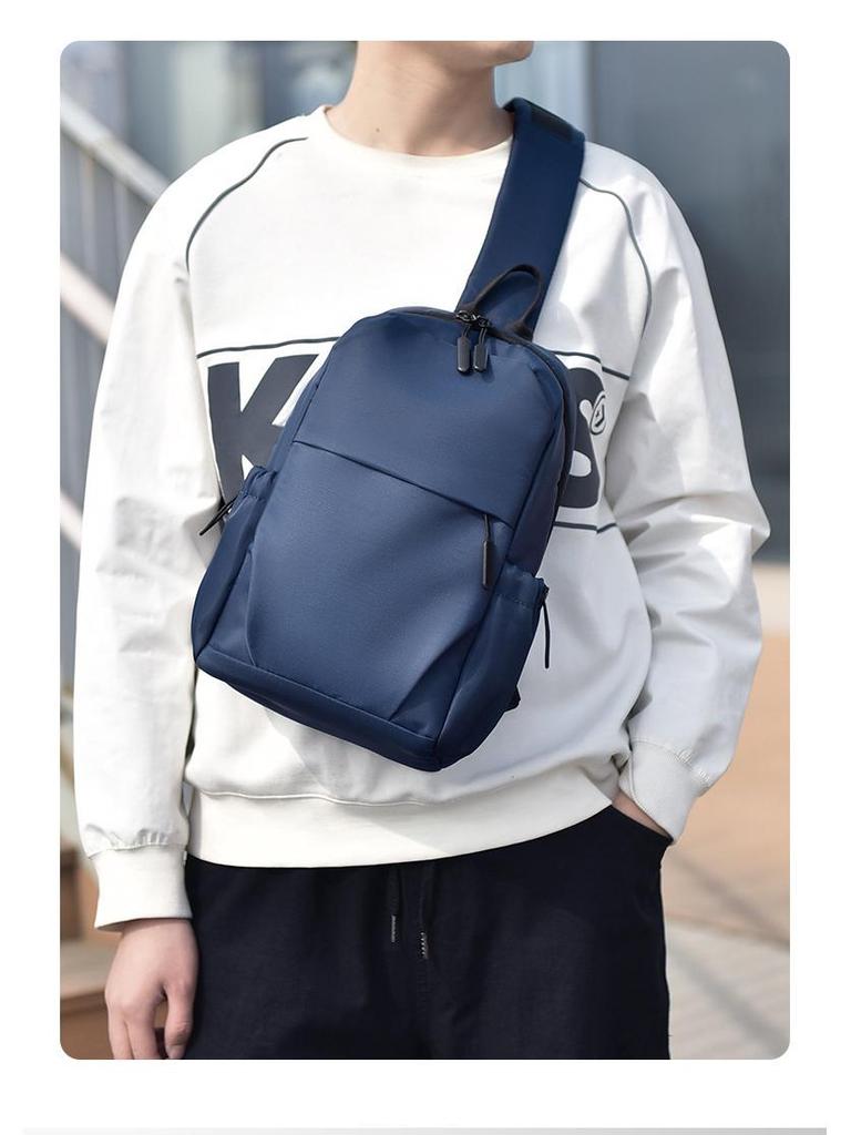 Pánská lehká voděodolná multifunkční taška přes hrudník a crossbody