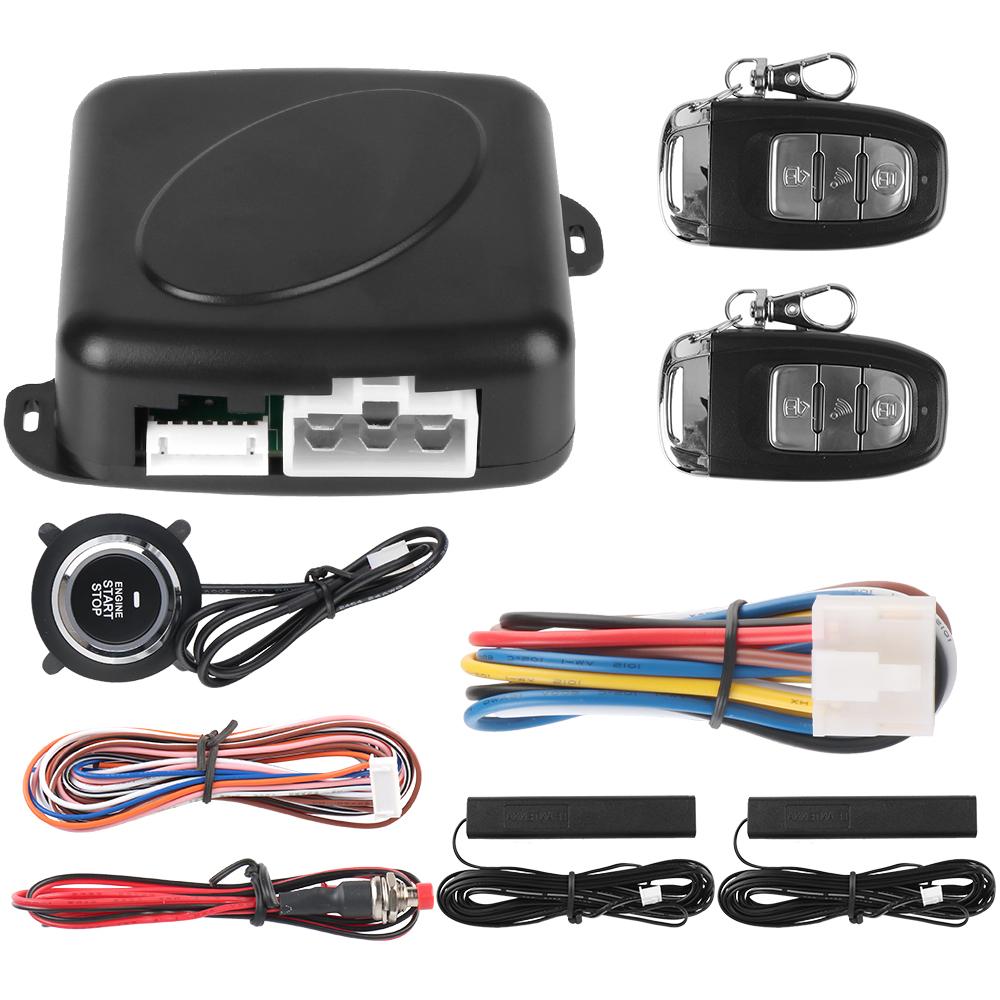 

Кнопка запуска и остановки двигателя 12 В, универсальная кнопка запуска двигателя, выключатель зажигания и стартера, автомобильная сигнализация, бесключевой доступ, стартер, противоугонная система General English