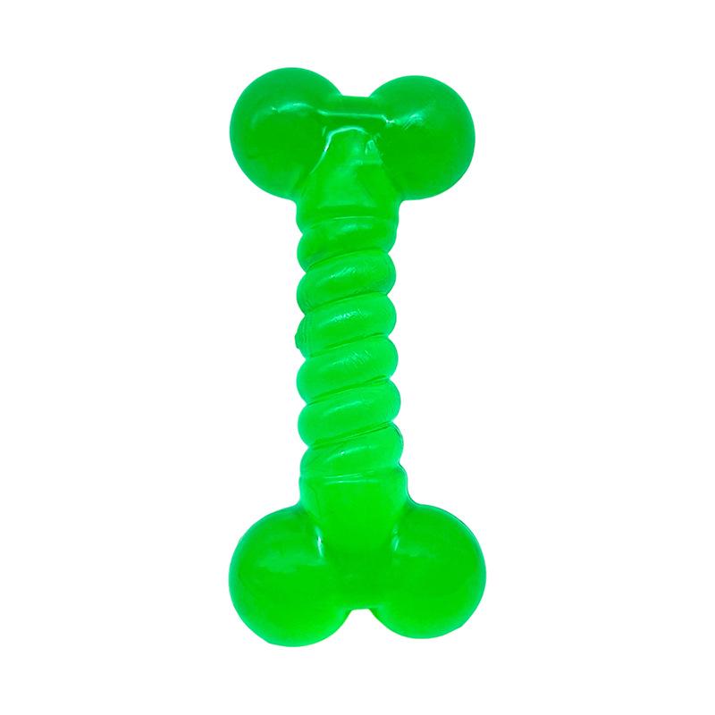 Creative Jelly Bone: Bite-Resistant Teething & Cleaning Toy for Dogs - Easy To Clean, Floats In Water, Fun & Educational