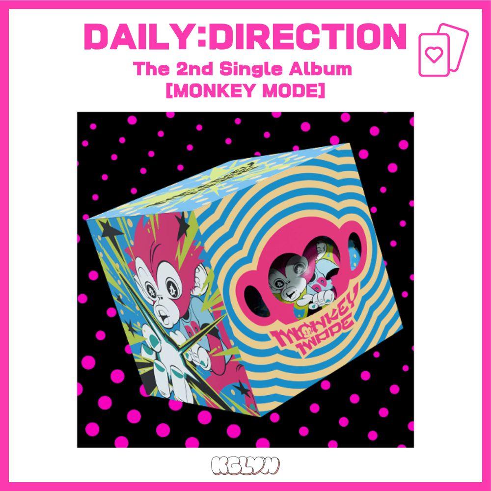 [Pre-order] DAILY:DIRECTION The 2nd Single Album MONKEY MODE Official Korea Album Album
