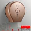 Wall-Mounted Large Roll Toilet Paper Dispenser, Rose Gold