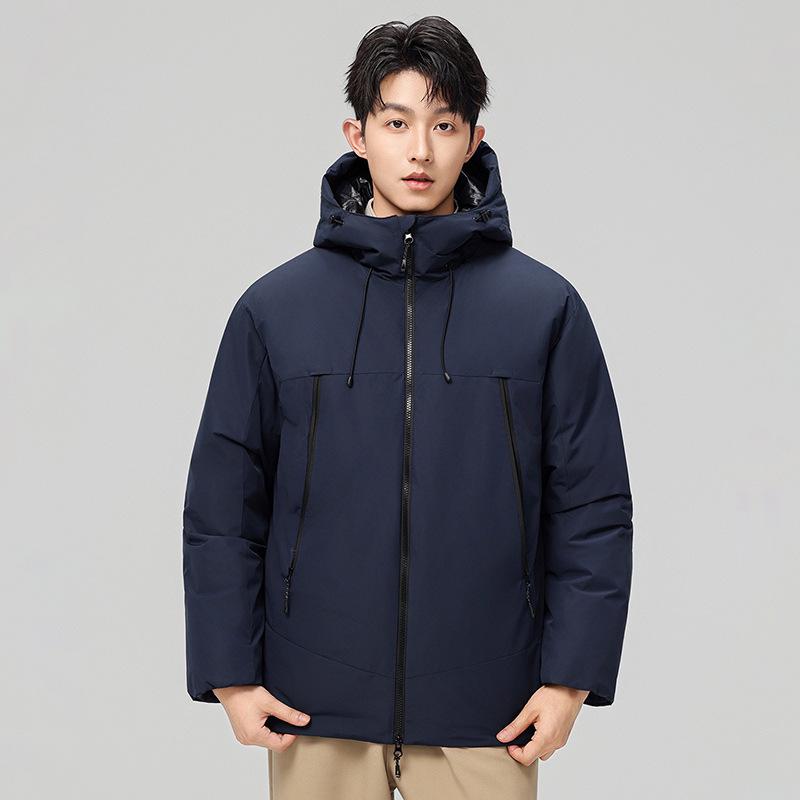 Men's Outdoor Windproof Waterproof Down Shell Jacket for Mountaineering