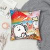 Joke Bear Pillow Cover  Vintage Pillow Case For Chair Sofa Home Decor Soft Cushion Cover Gift Idea