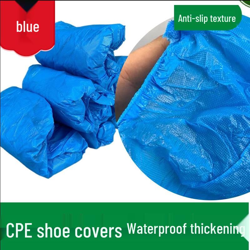 Extra Thick, Wear-Resistant, Anti-Slip Non-Woven Shoe Covers for Home, Students & Adults