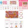Children Bead Craft Kit With Plastic Materials For Diy Jewelry Making For Girls