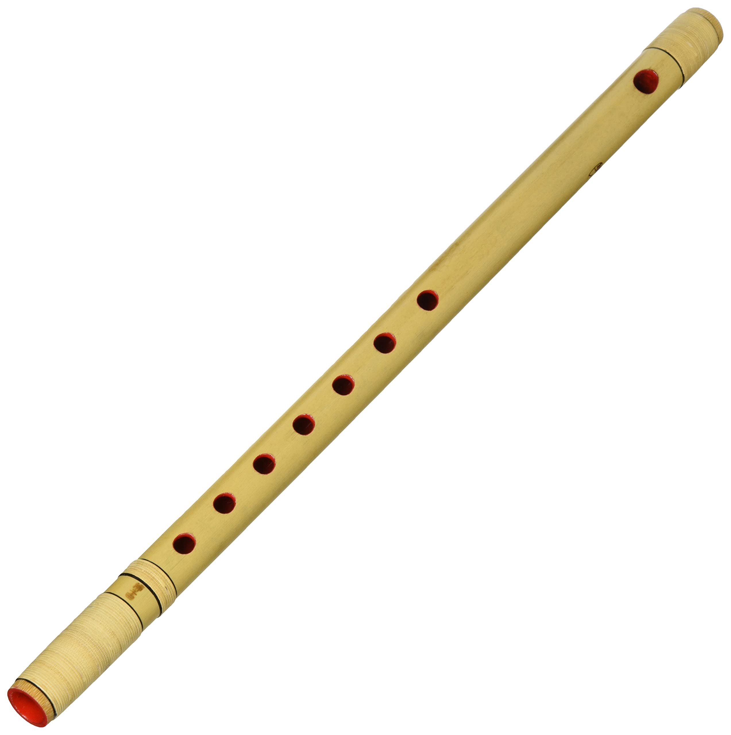 

Ooka Shisui Shinobue, Shishida Rattan Wrap, 7 Holes, 6 Tones