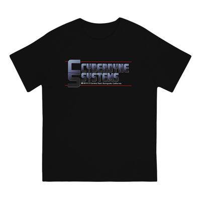 Cool T-Shirt for Men Cyberdyne Systems Vintage 100% Cotton Tees Round Neck Short Sleeve T Shirts 6XL Tops