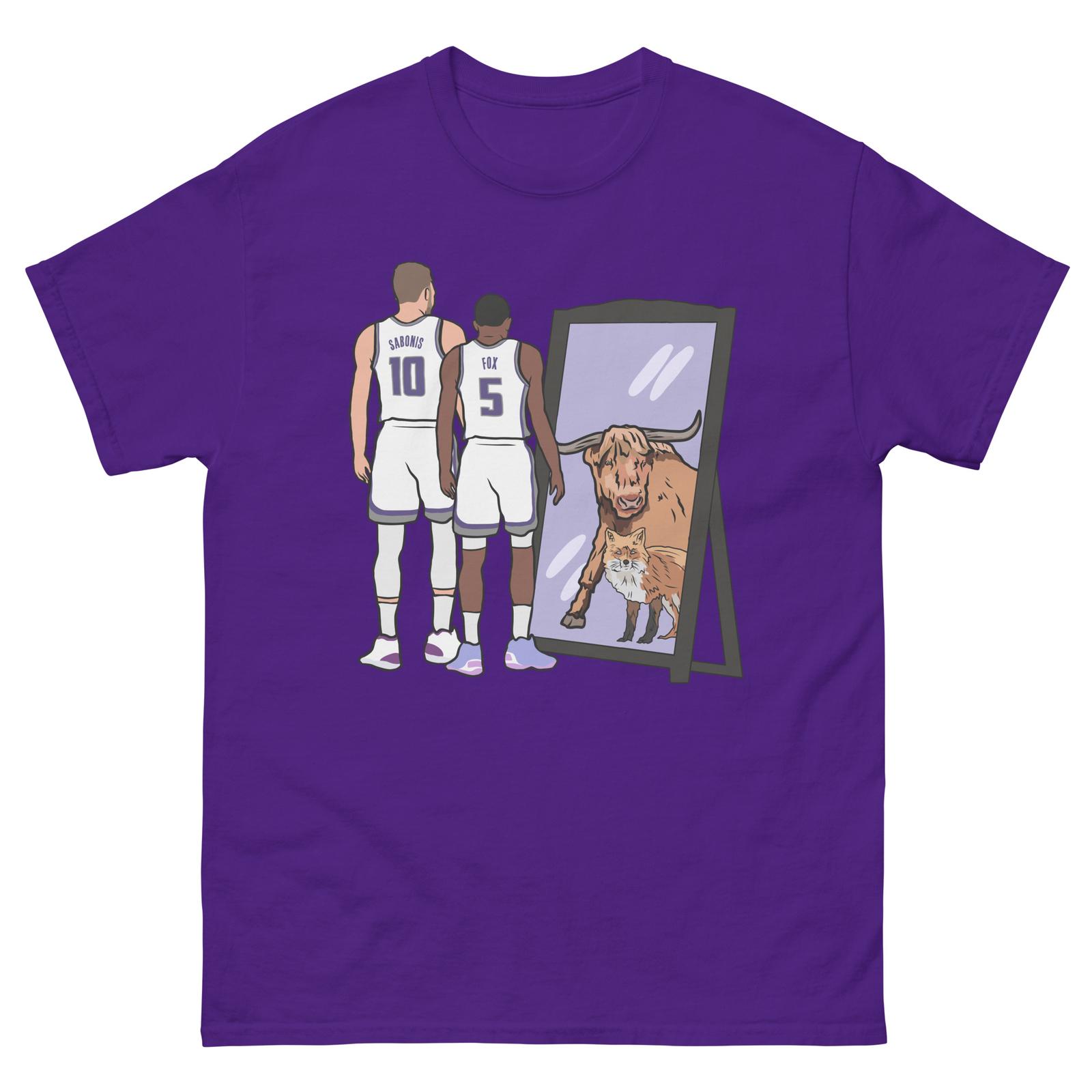Fox and The Ox De’Aaron Fox and Domantas Sabonis T-shirt XXXL