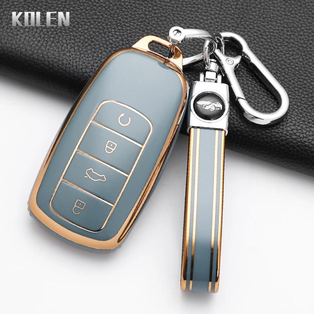 Fashion TPU Car Smart Key Case Cover for Chery Tiggo 8 Pro Tiggo 8plus New 5 Plus 7pro Chery Tiggo 7 Pro Max Omoda 5 C5 Keychain