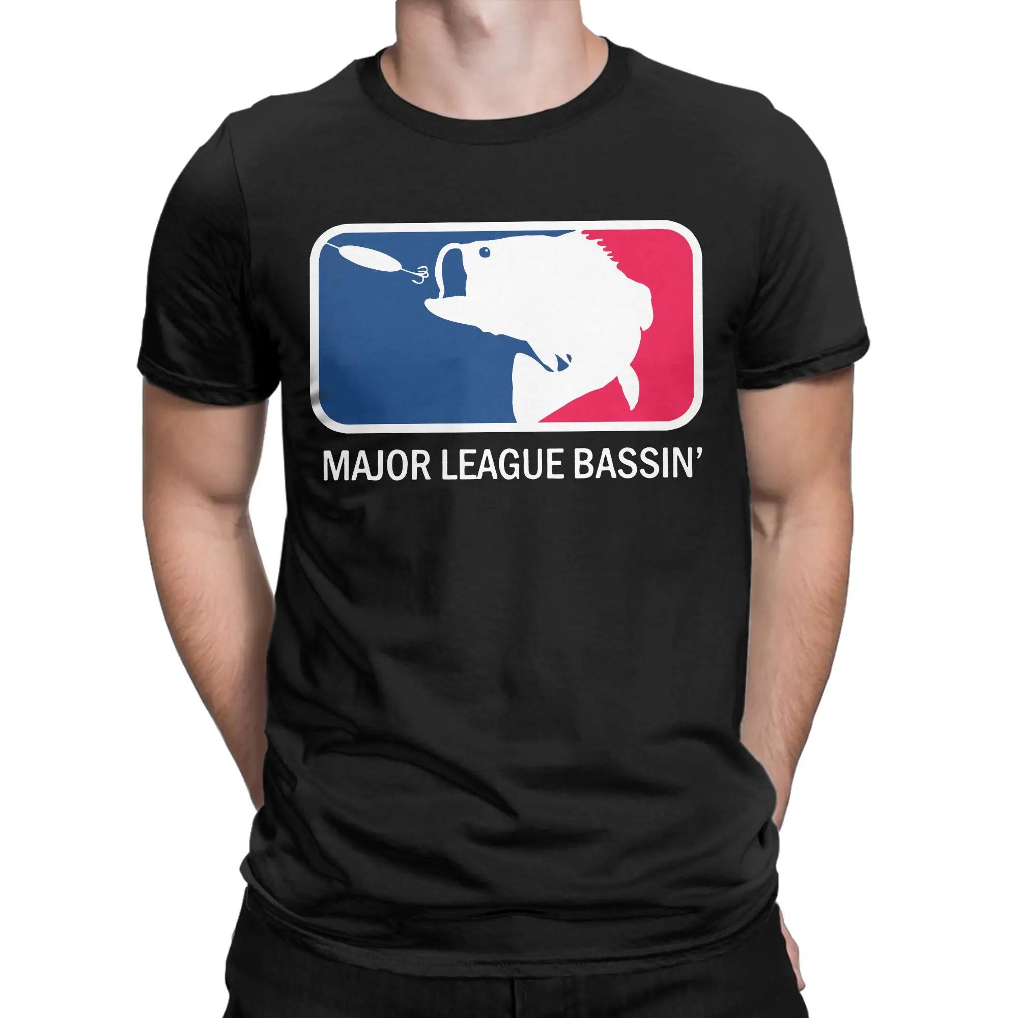 

Bass Fishing Fishing Fish Bait Carp Angling Men T Shirts Tee Shirt Short Sleeve Crew Neck T-Shirts Cotton Plus Size Clothing XXXXXL чорний